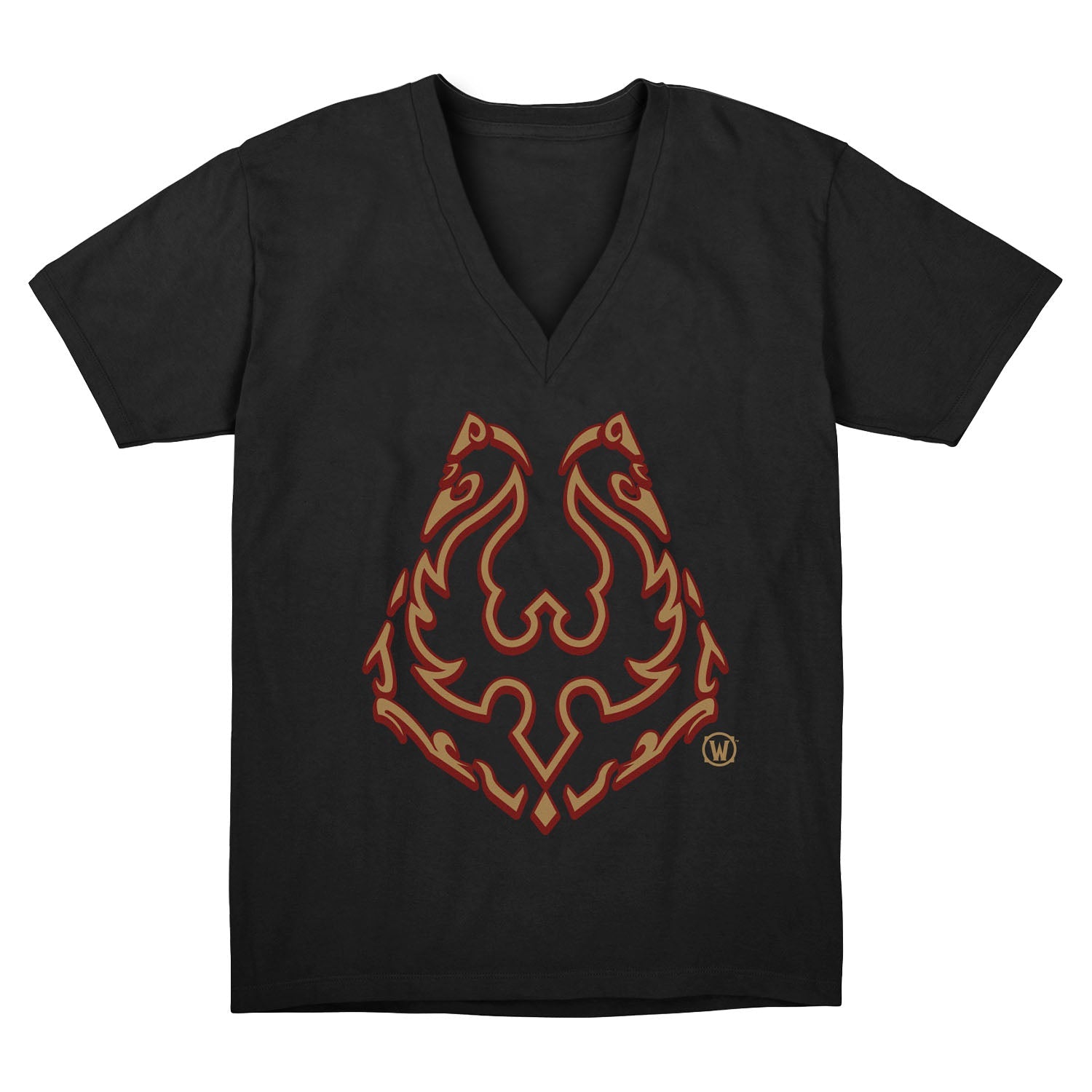 World of Warcraft: Midnight Liadrin Mujer Negro camisa - Vista frontal