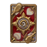 Hearthstone Pin de edición coleccionista con reverso de tarjeta de Leeroy Jenkins - Vista frontal