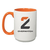 Overwatch 2 Taza de cerámica de 426 ml en Blanco - Vista izquierda