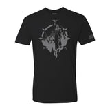Diablo IV Nigromante Negro T-camisa -Vista frontal
