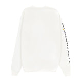 Overwatch Logotipo Blanco Cuello redondo Sudadera - Vista trasera