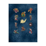 Blizzard Series 9 Collector's Edition Pin Set - cerrar Up View