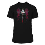 Diablo Condesa Inmortal Negro T-camisa - Vista frontal