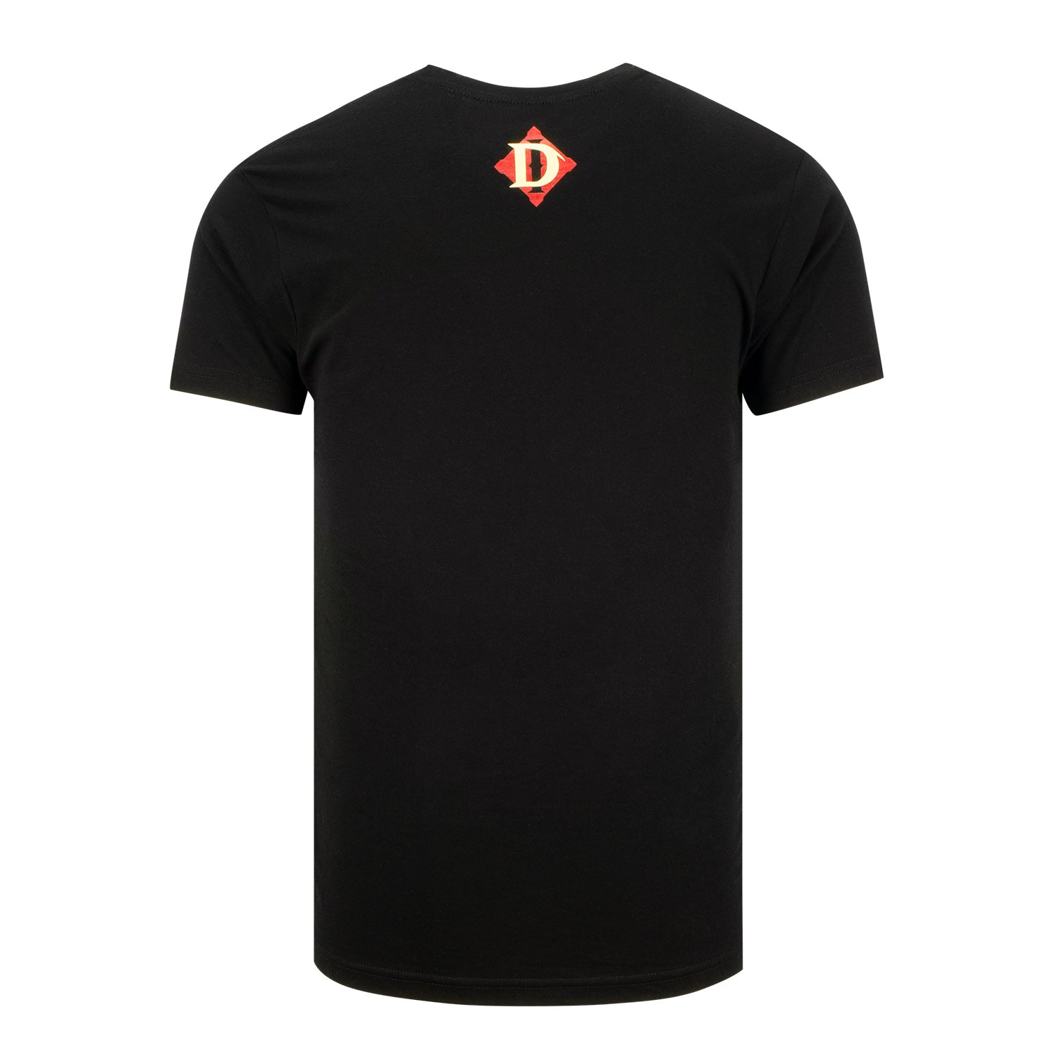 Diablo Inmortal Negro Camisa - Vista trasera con Diablo Logotipo