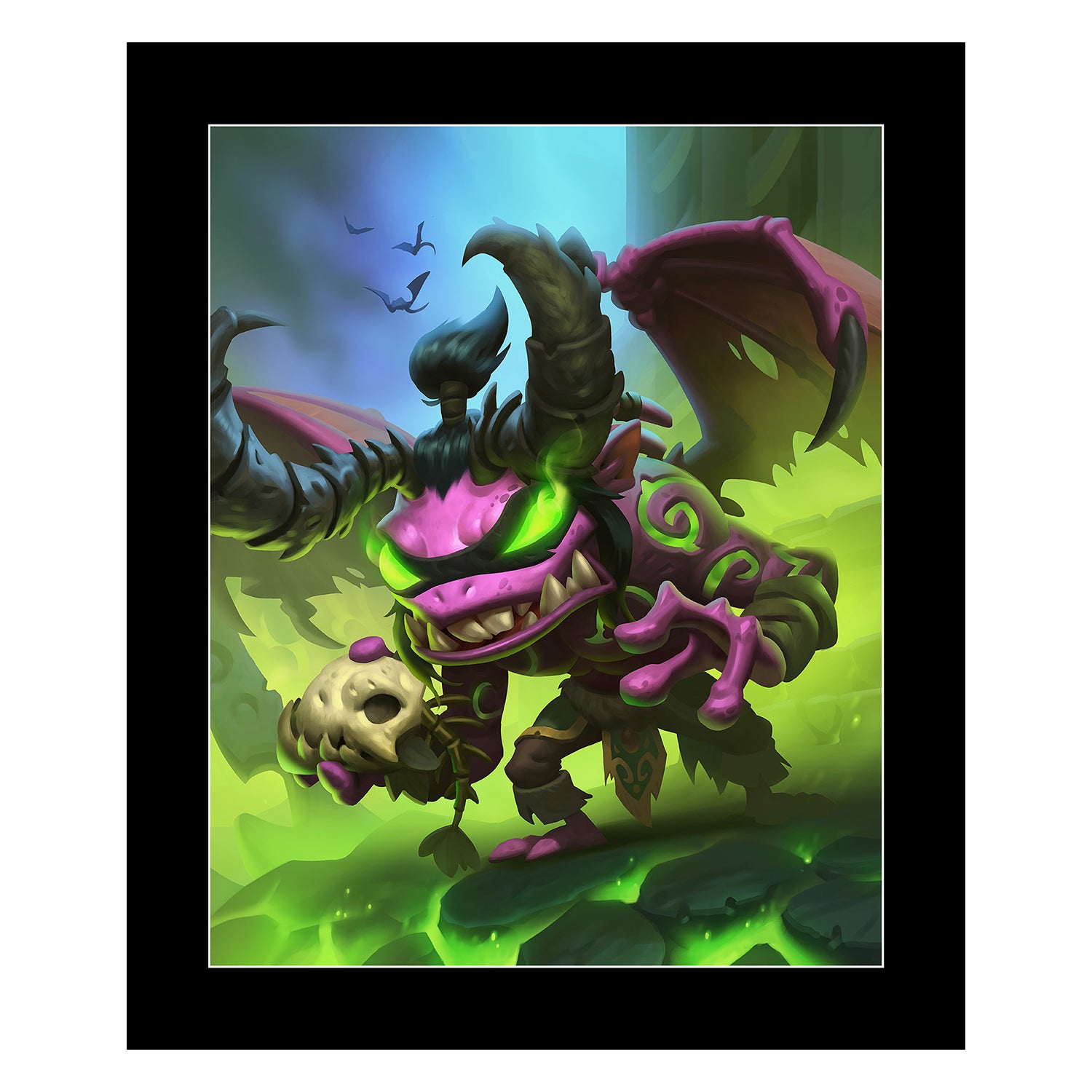 Mrrgillidan 40.6 x 51 cm Matted Art Print - Vista frontal