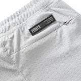 Hearthstone Pantalones cortos POINT3 grises - cerrar Up Logotipo View
