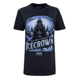 World of Warcraft Lich King J!NX Mujer Azul Icecrown T-camisa - Vista frontal