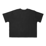 Diablo IV Pétales Femme Cropped Noir T-shirt - Vue arrière