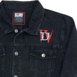 Diablo Jean IV Noir Veste - Avant fermer-Vue vers le haut