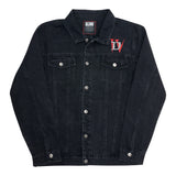 Diablo IV Denim Noir Veste boutonnée - Vue de face