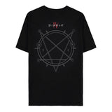 T-shirt noir Alliance impie Diablo IV - Vue arrière