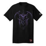 Diablo IV Necromancer Noir T-shirt  - Vue de face
