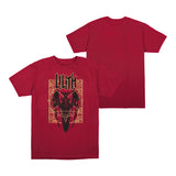 Diablo IV Lilith Red T-shirt - Vue de face et de dos