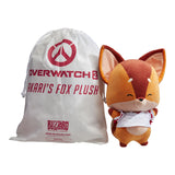 Overwatch 2 Akari's Fox Peluche - Vue de face avec sac