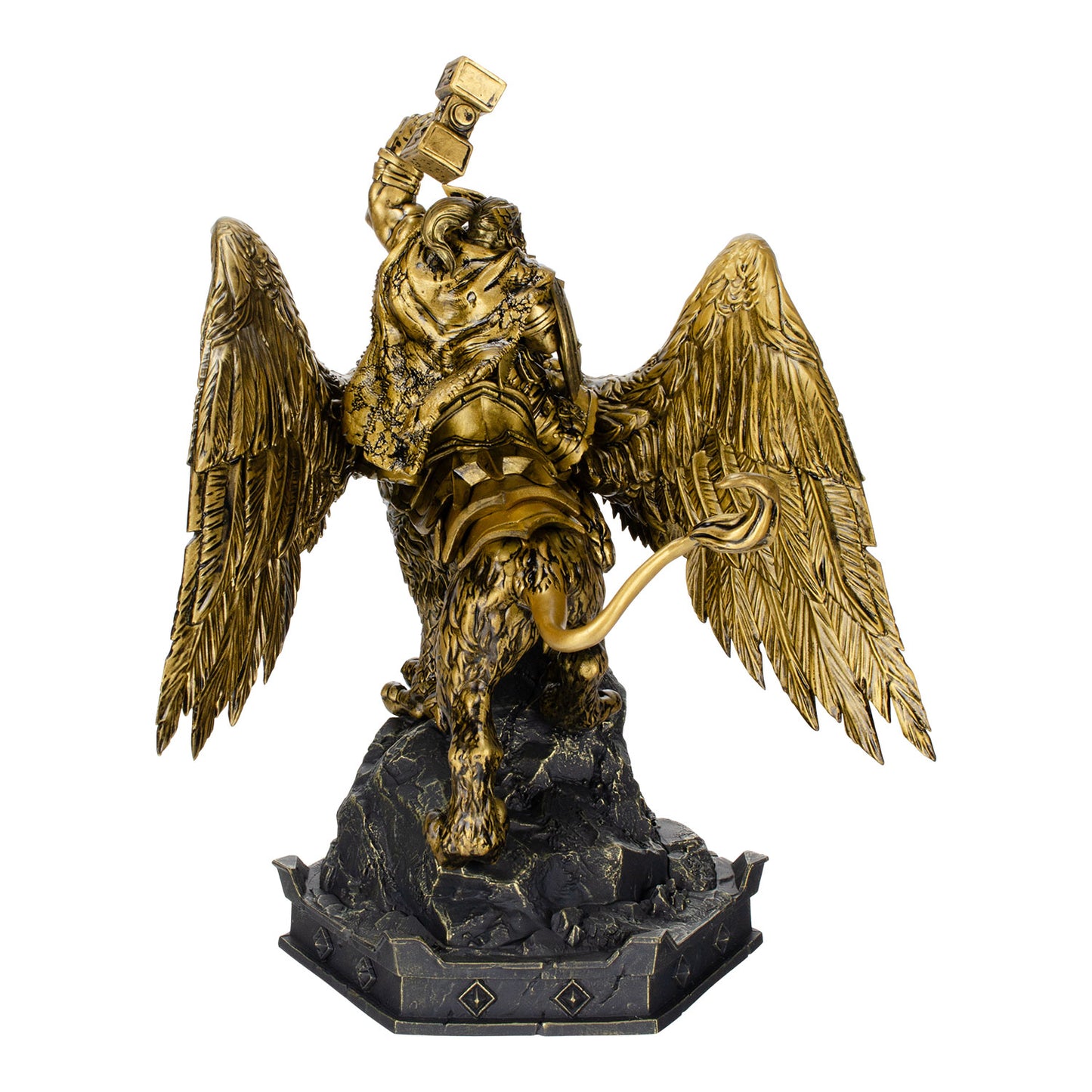 World of Warcraft The War Within 20th Anniversary Collector's Edition - Vue arrière de la statue
