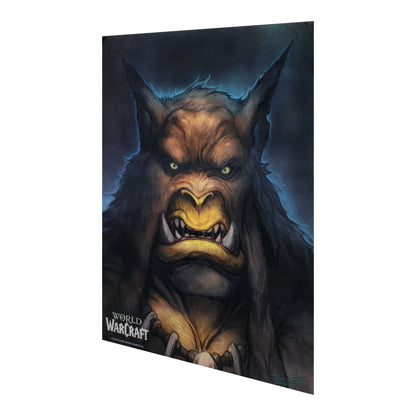 World of Warcraft Comment dessiner l'esquisse Poster 11x14" - Side Couleur View