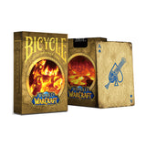 World of Warcraft Jeu de cartes classique Bicycle - Vue de face du jeu