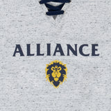 World of Warcraft Alliance Logo Gris Femme T-shirt - fermer Vue vers le haut