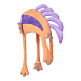 World of Warcraft Orange Murloc Peluche Hat - Vue arrière du côté gauche