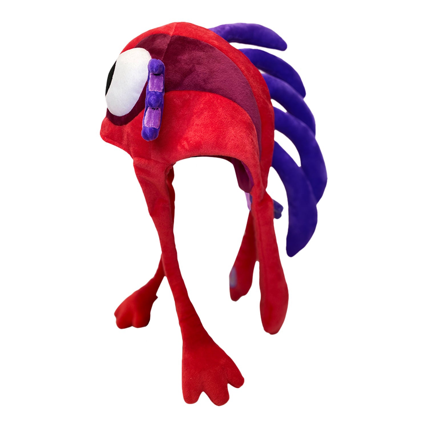 World of Warcraft Chapeau Murloc rouge Peluche - Side VIew