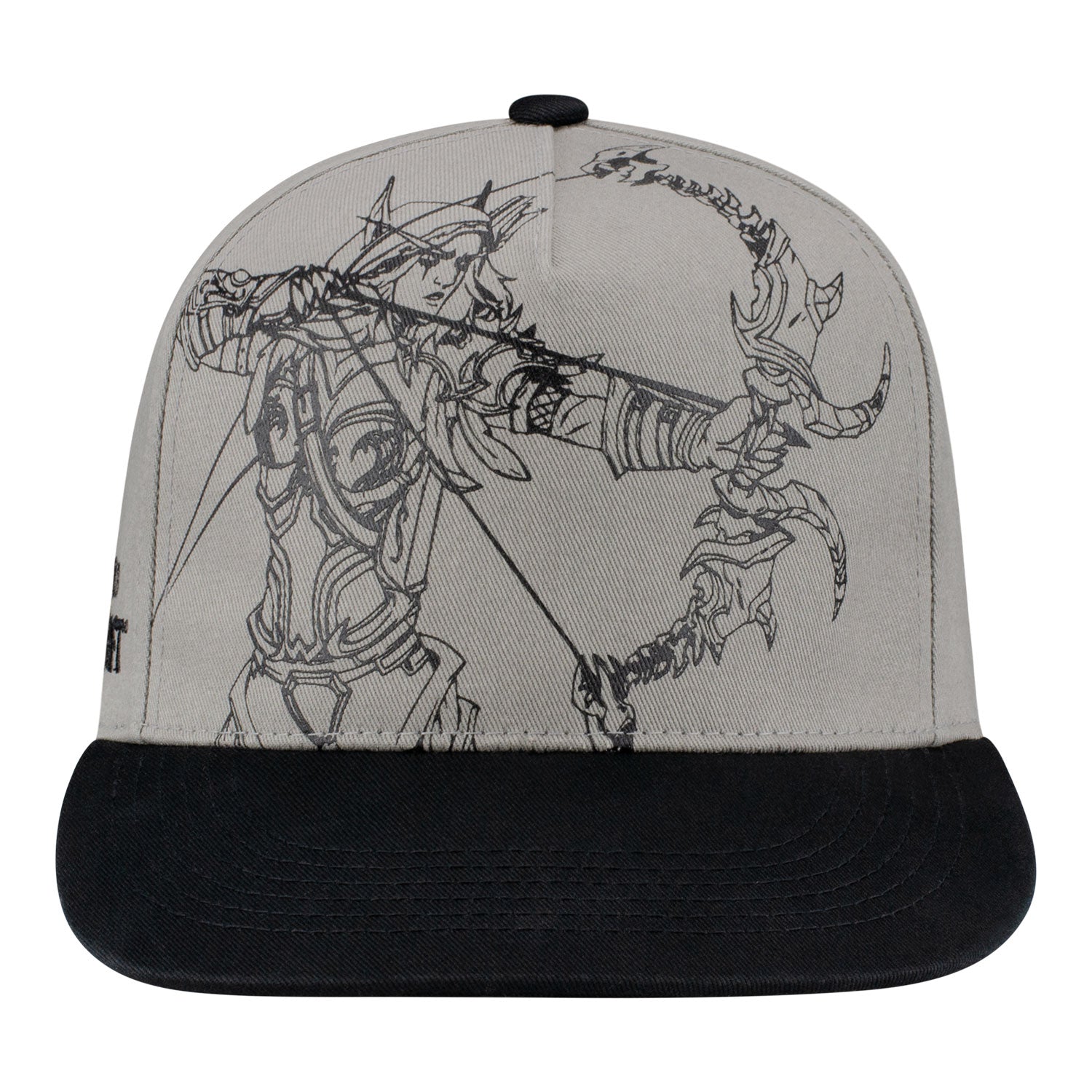 World of Warcraft Casquette Snapback Sylvanas Sketch - Vue de face