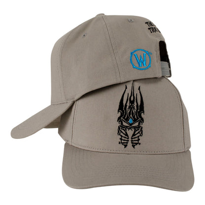 Casquette Snapback World of Warcraft Lich King - Vue de face et de profil
