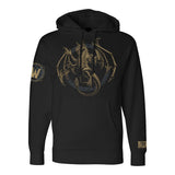 World of Warcraft Wrathion Noir Sweat à capuche