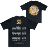 World of Warcraft Célébration du 20e anniversaire Noir T-shirt