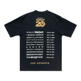 World of Warcraft Célébration du 20e anniversaire Noir T-shirt  - Vue arrière