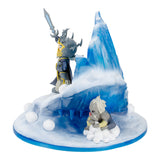 Lil' Champions Snow Fight Arthas 7.5in. Statue - Vue de côté