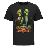 Hearthstone Épreuve de force dans les badlands Noir T-shirt  - Vue de face