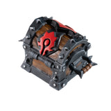 World of Warcraft Porte-clés artisanal du coffre de la horde - Vue de face
