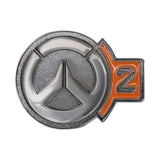 Overwatch 2 Pin's de l'édition collector sur Orange - Vue de face