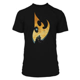 StarCraft II Protoss Silhouette J ! NX (en anglais seulement) Noir T-shirt - Vue de face