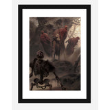 Diablo IV Dark Rituals 35,5 x 51 cm Impression d'art encadrée - Vue de face