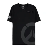 Overwatch Noir  Logo T-shirt  - Vue de face