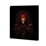 Diablo II : Resurrected Toile 40,6cm x 50,8cm en rouge - Vue de face