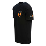 Overwatch 2 Tracer Noir Oversize T-shirt - Vue de droite