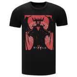 Diablo IV Fille de la haine J!NX Noir T-shirt  - Vue de face