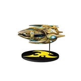 StarCraft Protoss Porte-nefs Réplique de vaisseau 18cm en jaune - vue de gauche