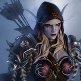 World of Warcraft Buste de Sylvanas à l'échelle 1:3 - Gros plan