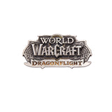 World of Warcraft Dragonflight Logo Pin's Collector's Edition - fermer Up View