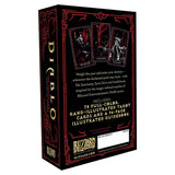Diablo: Il mazzo dei Tarocchi del Santuario e la Guida - Retro della scatola