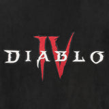 Diablo IV Bomber nero con bottoni - Vista da vicino