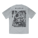 Maglietta Diablo Butcher Sketch Grigio