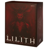 Diablo IV Statua di Lilith Rossa - Vista frontale della scatola