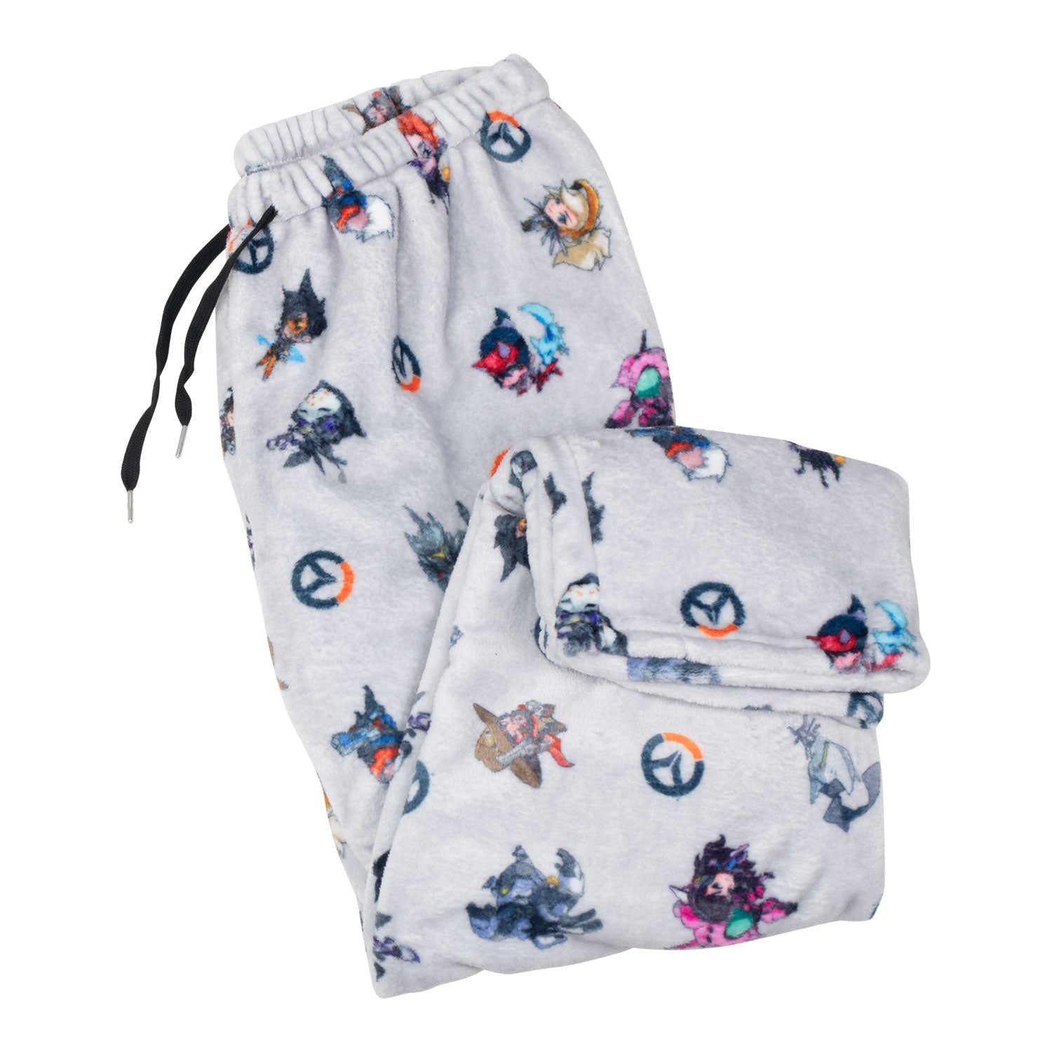 Pantaloni del pigiama in pile di Overwatch , carini ma letali - Visione ripiegata