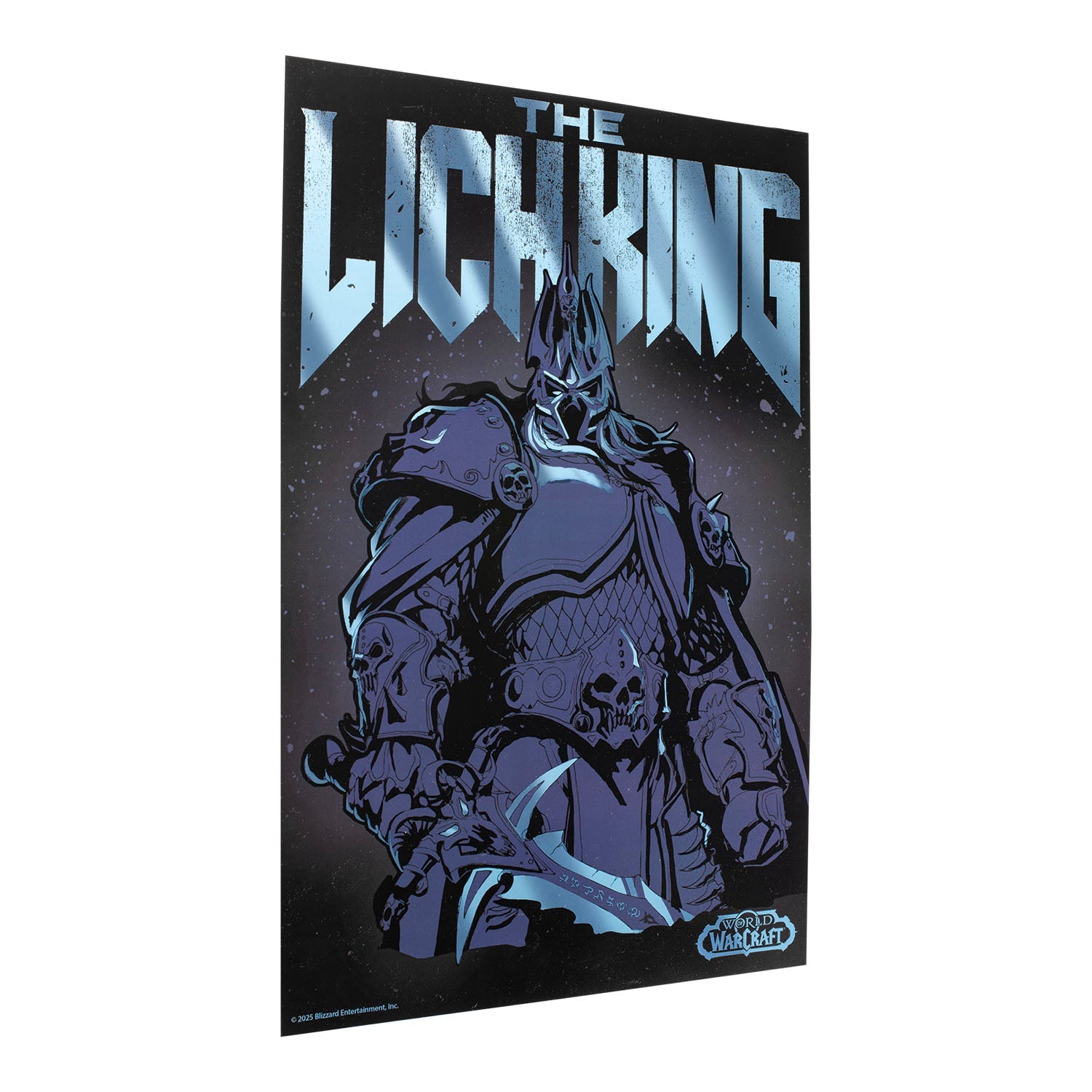 Poster laminato World of Warcraft Lich King 11x17" - Vista frontale