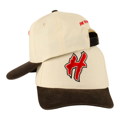 Cappello snapback World of Warcraft Horde Varsity - Vista anteriore e posteriore