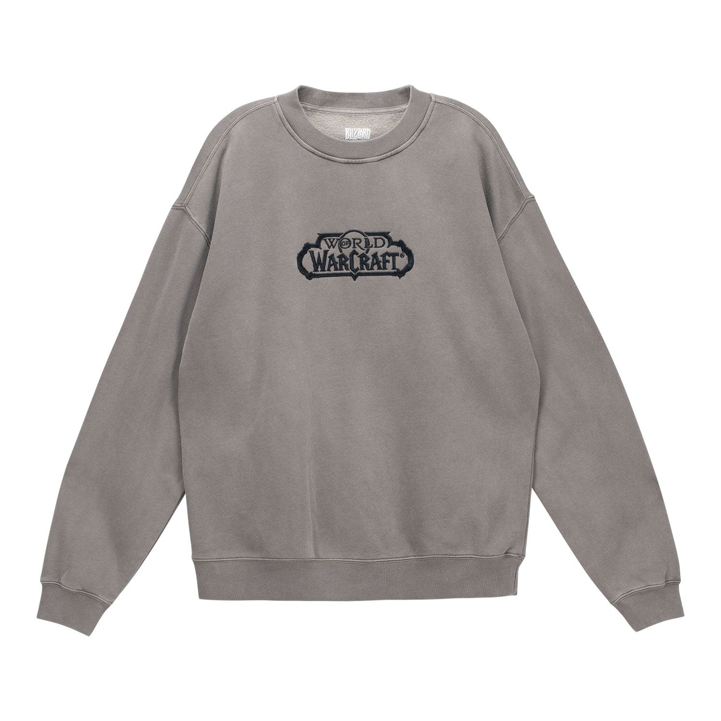 World of Warcraft Xal'atath Sketch Felpa girocollo grigia - Vista frontale